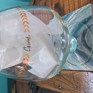 Vintage Carvel Glass Bourbon Brandy Cognac 80's From Carvel Ice Cream Company